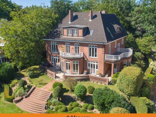 Villa zum Kauf 3.200.000 € 12 Zimmer 490 m² 6.500 m² Grundstück Poppenbüttel Hamburg / Poppenbüttel 22391