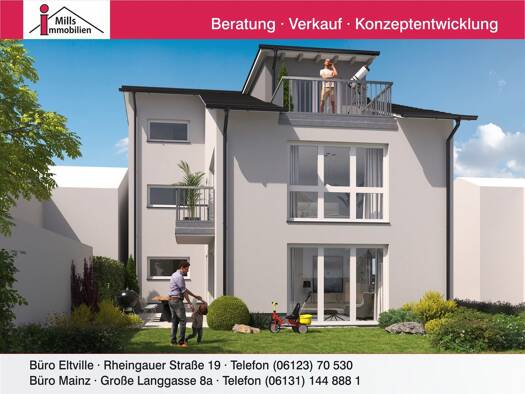 Wohnung zum Kauf 515.900 € 4 Zimmer 95 m² EG Ginsheim-Gustavsburg 65462
