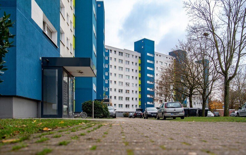 Wohnung zur Miete 542,20 € 3 Zimmer 74,6 m²<br/>Wohnfläche 5.<br/>Geschoss 26.09.2024<br/>Verfügbarkeit Wohlers Eichen 41 Oslebshausen Bremen 28239