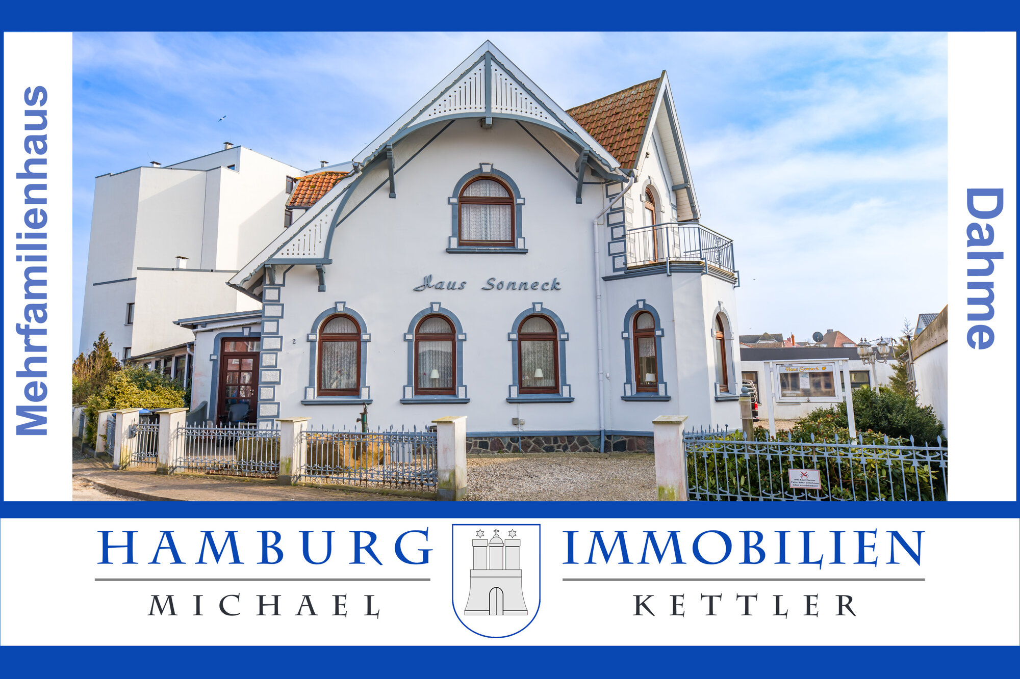 Mehrfamilienhaus zum Kauf 770.000 € 12 Zimmer 270,3 m²<br/>Wohnfläche 703 m²<br/>Grundstück Dahme Dahme 23747