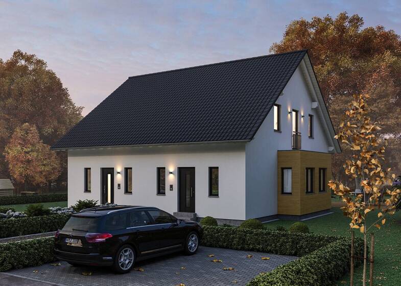 Doppelhaushälfte zum Kauf - Neubau provisionsfrei 431.000 € 4 Zimmer 100 m² 310 m² Grundstück Neuhengstett Neuhengstett 75382