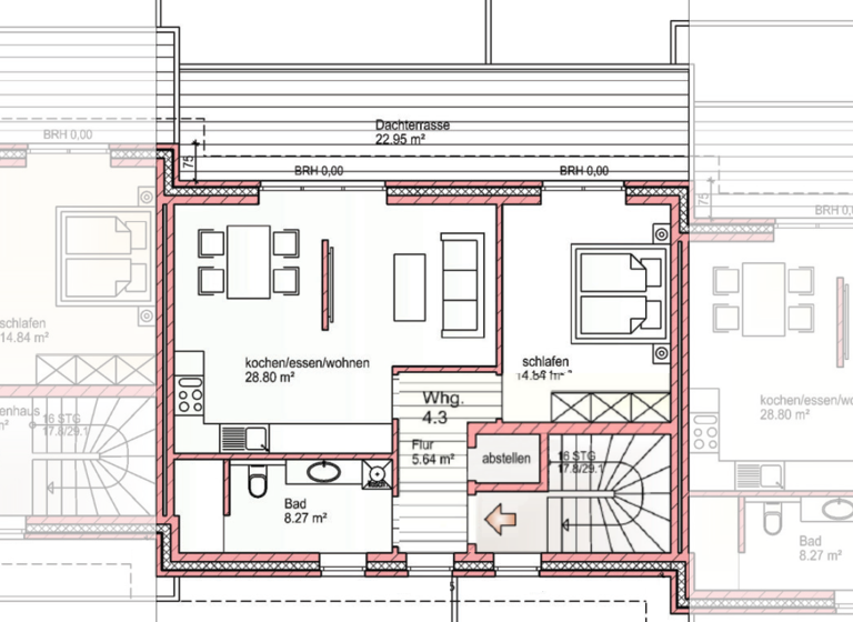 Wohnung zur Miete 940 € 2 Zimmer 66 m² 3. Geschoss frei ab 01.07.2026 Eversten Oldenburg 26131