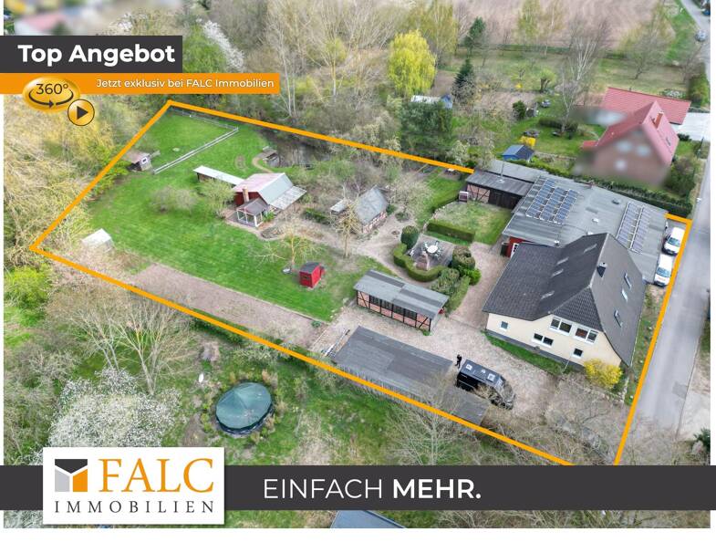 Einfamilienhaus zum Kauf 599.000 € 5 Zimmer 228 m² 4.283 m² Grundstück Dreschvitz Dreschvitz 18573