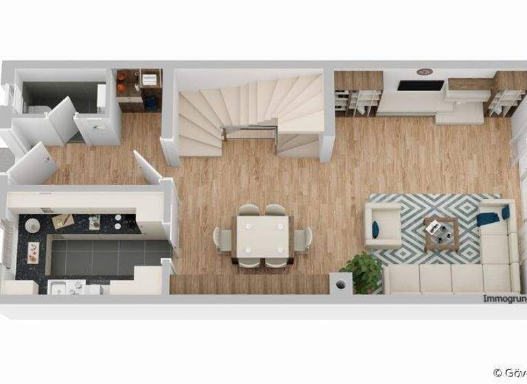 Reihenmittelhaus zum Kauf 349.000 € 5 Zimmer 135,4 m² 183 m² Grundstück frei ab 01.08.2026 Siestedde 80 Süd Recklinghausen 45661