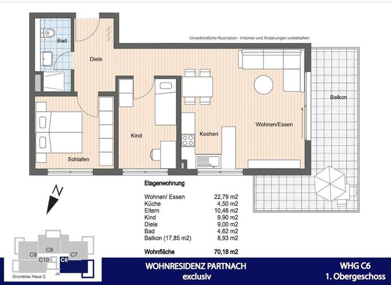 Wohnung zur Miete 1.480 € 3 Zimmer 70 m² 1. Geschoss frei ab sofort Partenkirchen Garmisch-Partenkirchen 82467