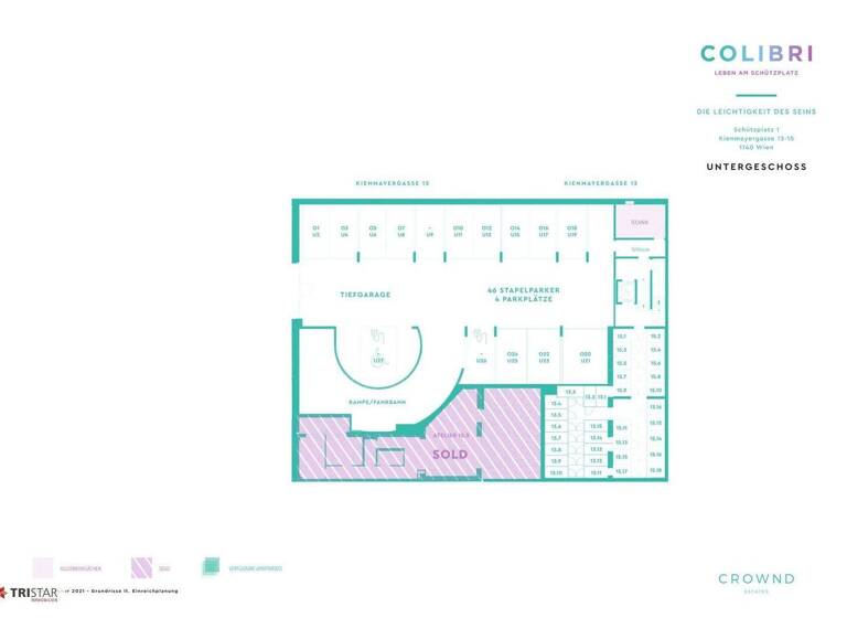 Tiefgarage zum Kauf 24.900 € Wien 1140