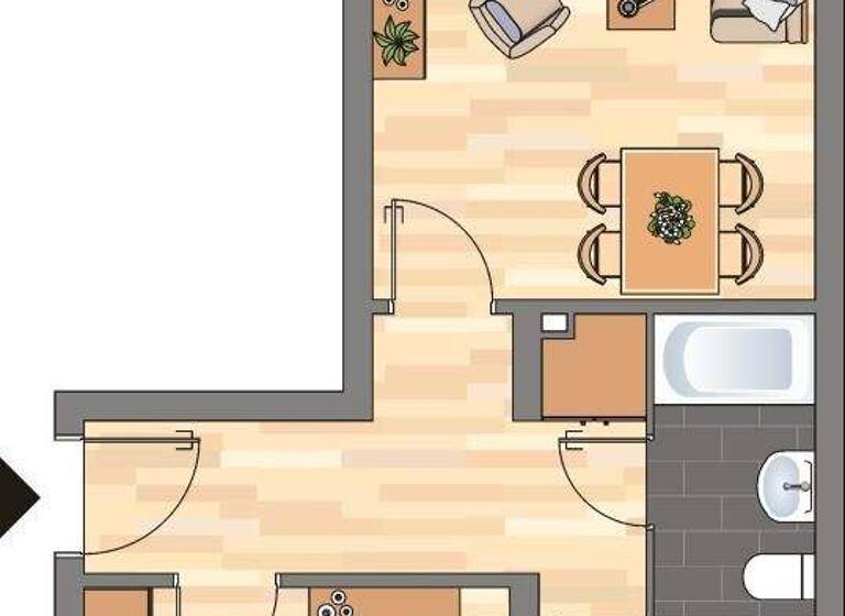 Wohnung zur Miete 519 € 2 Zimmer 51,2 m² 2. Geschoss frei ab 16.04.2026 Kölner Straße 20B Sinzig 53489