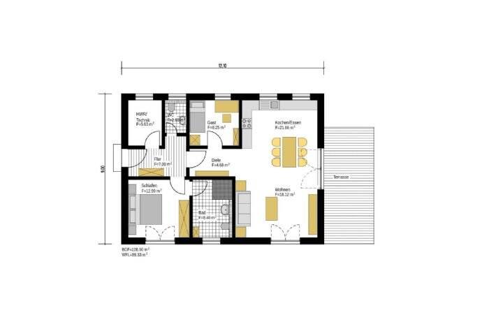Bungalow zum Kauf - Ansicht 4