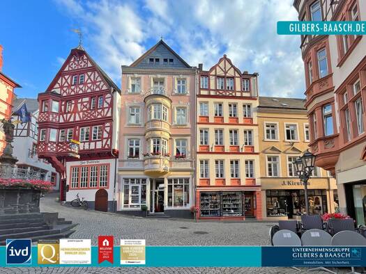 Wohn- und Geschäftshaus zum Kauf provisionsfrei als Kapitalanlage geeignet 1.079.000 € 5 Zimmer 430 m² 225 m² Grundstück Bernkastel Bernkastel-Kues 54470