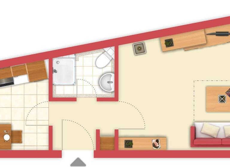Wohnung zur Miete 490 € 1 Zimmer 33 m²<br/>Wohnfläche ab sofort<br/>Verfügbarkeit Oststadt Hannover 30161