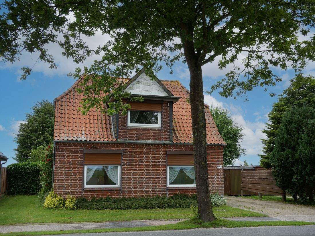 Immobilie in Friedrichskoog - Neuer Preis ! Dauerwohnsitz oder Ferienobjekt an der Nordseeküste. Gepflegtes EFH mit Einliegerwohnung. - Bild 1