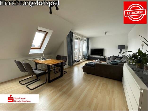 Wohnung zum Kauf 167.500 € 2 Zimmer 59 m² 2. Geschoss Lauingen Lauingen (Donau) 89415