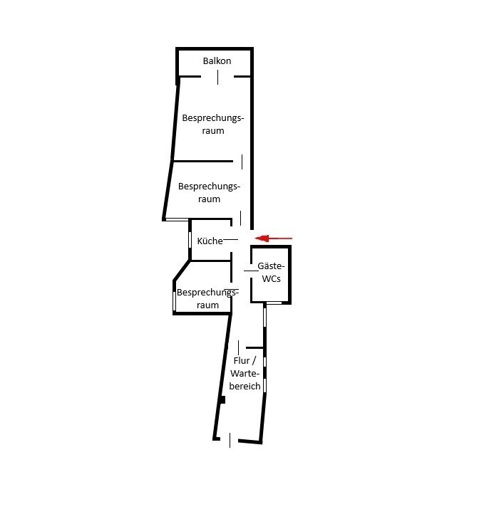 Büro-/Praxisfläche zum Kauf 269.000 € 3 Zimmer 82 m²<br/>Bürofläche Ostertor Bremen 28203