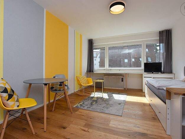 Studio zur Miete 1.170 € 1 Zimmer 25 m² 1. Geschoss frei ab sofort Degerloch Stuttgart 70597