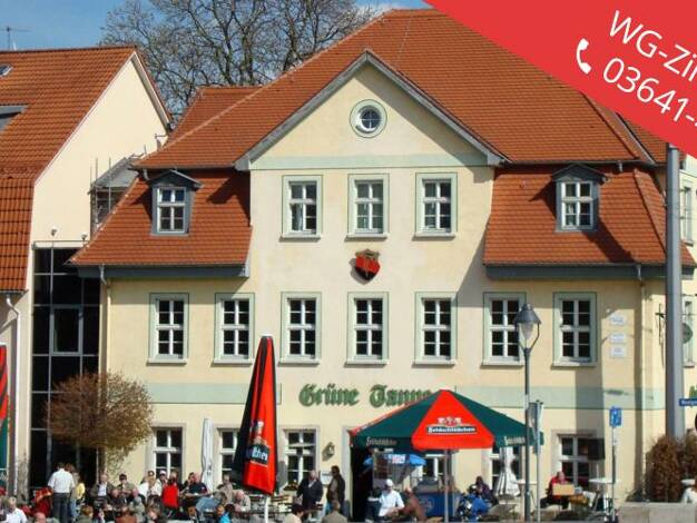 Wohnung zur Miete 180 € 2 Zimmer 20 m² Geschoss 2/3 frei ab sofort Karl-Liebknecht-Straße 1 Wenigenjena Jena 07749