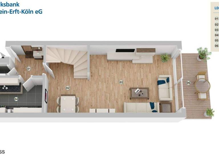 Reihenmittelhaus zum Kauf 429.000 € 4 Zimmer 93,3 m² 129 m² Grundstück Eil Köln 51145