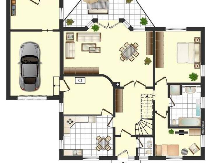 Einfamilienhaus zur Miete 1.100 € 6 Zimmer 160 m² Kirchhammelwarden Brake 26919