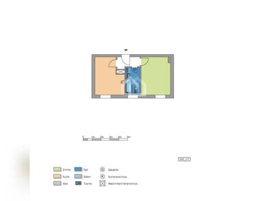 Wohnung zur Miete Tauschwohnung 334 € 1 Zimmer 33 m² 3. Geschoss Hainholz Hannover 30165