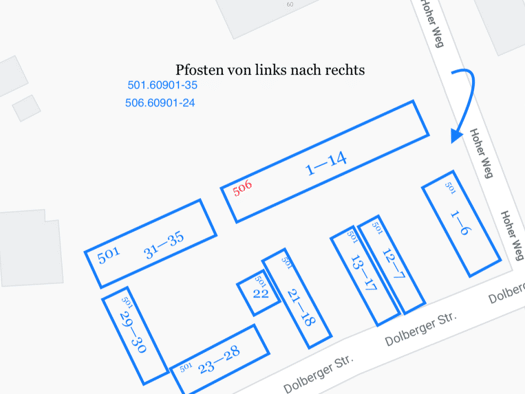 Außenstellplatz zur Miete 15 € Hoher Weg 60 Heessen Hamm 59073