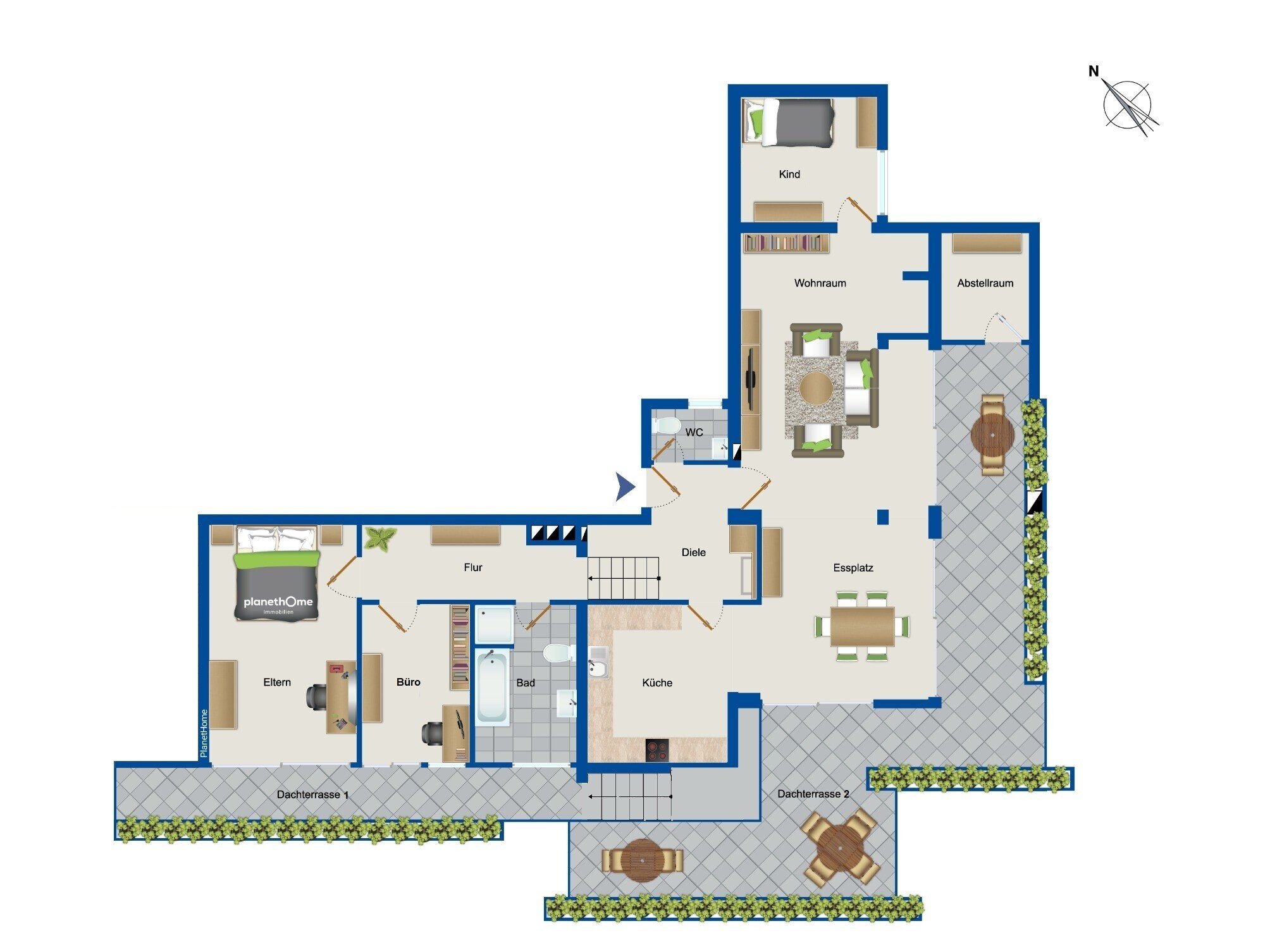 Wohnung zum Kauf 598.000 € 4 Zimmer 128 m²<br/>Wohnfläche Unterpfaffenhofen Germering 82110