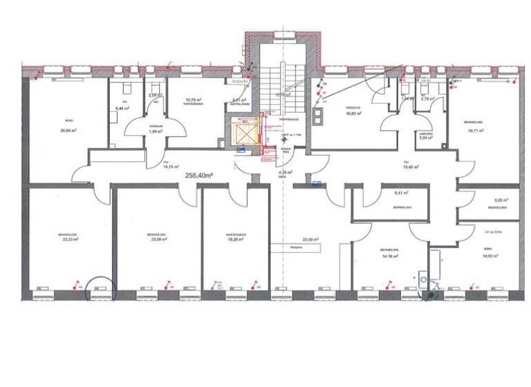 Bürofläche zur Miete 11,75 € 10 Zimmer 255,4 m²<br/>Bürofläche Neuostheim Mannheim 68161
