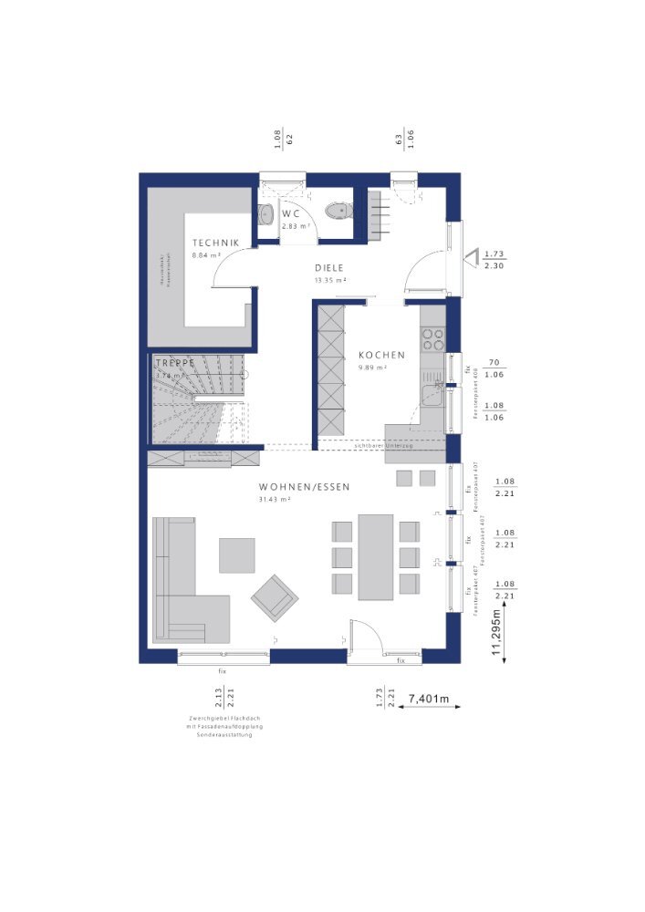 Doppelhaushälfte zum Kauf provisionsfrei 615.000 € 5,5 Zimmer 140 m²<br/>Wohnfläche 250 m²<br/>Grundstück Eggenstein Eggenstein-Leopoldshafen 76344