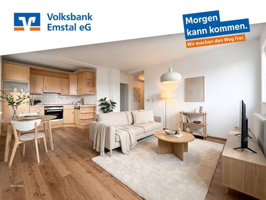 Wohnung zur Miete 550 € 2 Zimmer 44,3 m² Lathen Lathen 49762