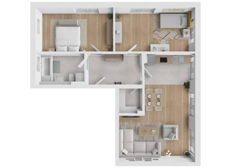 Wohnung zum Kauf 722.000 € 3 Zimmer 80 m² Freising 85354