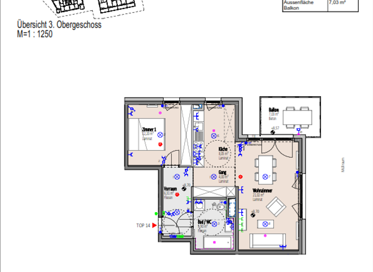 Studio zum Kauf 207.287 € 2 Zimmer 57,5 m² frei ab sofort Wiener Neustadt 2700