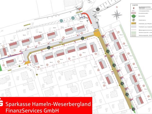 Grundstück zum Kauf provisionsfrei 112.200 € 748 m² Grundstück Coppenbrügge Coppenbrügge 31863