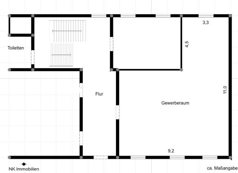 Bürofläche zur Miete 282 € 1 Zimmer 84 m²<br/>Bürofläche Annaberger Str. 27 Zentrum 013 Chemnitz 09111
