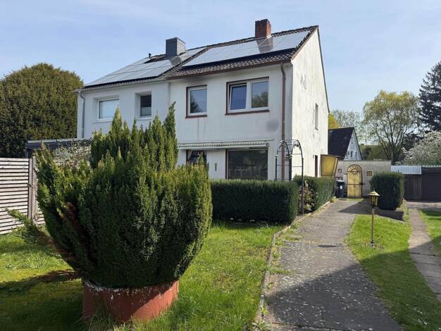 Doppelhaushälfte zum Kauf 249.000 € 3 Zimmer 73,8 m² 470 m² Grundstück Bramfeld Hamburg 22179
