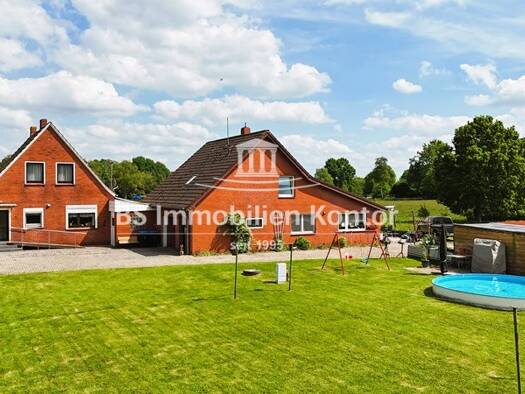 Einfamilienhaus zum Kauf 300.000 € 6 Zimmer 210 m² 8.270 m² Grundstück Großwolderfeld Westoverledingen 26810