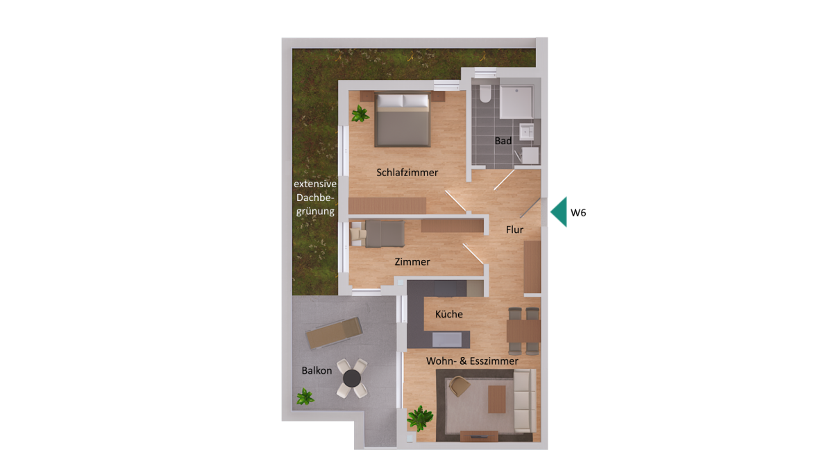 Wohnung zur Miete 1.425 € 3 Zimmer 77,5 m²<br/>Wohnfläche 2.<br/>Geschoss Neue Straße 1 Gärtringen Gärtringen 71116