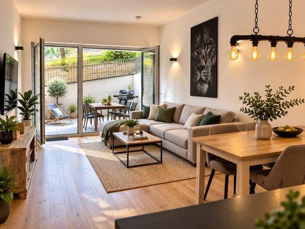 Wohnung zum Kauf provisionsfrei 368.000 € 2 Zimmer 56 m² EG Falkertstraße West Stuttgart 70176