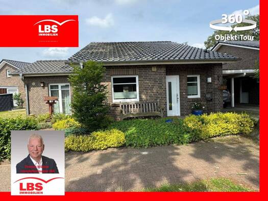 Bungalow zum Kauf 289.000 € 4 Zimmer 112 m² 3.320 m² Grundstück Hoogstede 49846