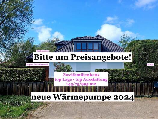 Mehrfamilienhaus zum Kauf 979.000 € 8 Zimmer 210 m² 995 m² Grundstück frei ab 01.11.2026 Niendorf Hamburg 22453