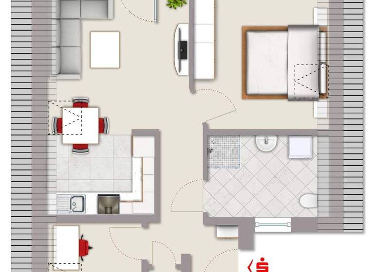 Wohnung zum Kauf provisionsfrei 249.900 € 3 Zimmer 62,8 m² Niederwald Kirchhain 35274