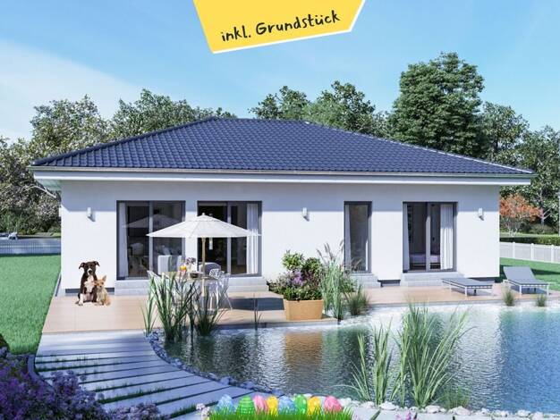 Bungalow zum Kauf provisionsfrei 376.200 € 4 Zimmer 115 m² 452 m² Grundstück Hasselsweiler Titz 52445