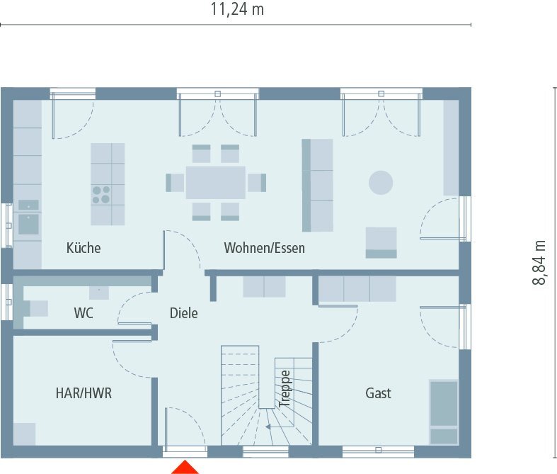 Haus zum Kauf 434.900 € 5 Zimmer 161 m²<br/>Wohnfläche 500 m²<br/>Grundstück Lüdinghausen Lüdinghausen 59348