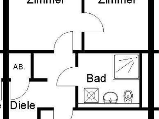 Wohnung zur Miete 600 € 2 Zimmer 61,8 m² 3. Geschoss Frankfurter Str. 310 Höhenberg Köln 51103