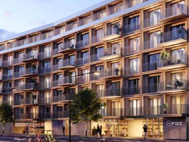 Laden zur Miete - Erstbezug 2.895 € 3 Zimmer 130 m² Verkaufsfläche Markgrafendamm 7 Friedrichshain Berlin 10245