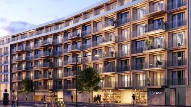 Laden zur Miete - Erstbezug 2.895 € 3 Zimmer 130 m² Verkaufsfläche Markgrafendamm 7 Friedrichshain Berlin 10245