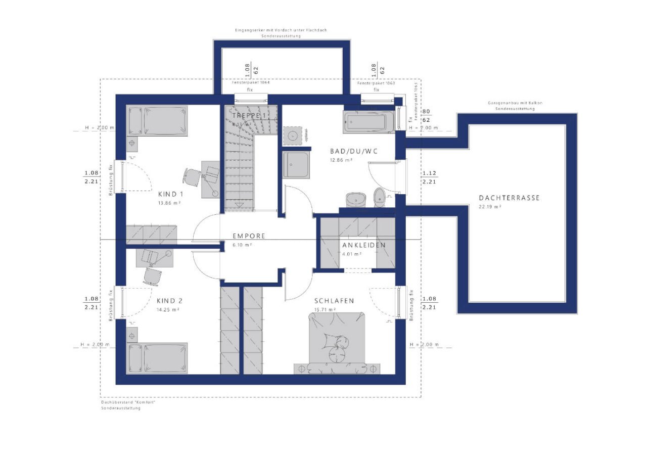 Einfamilienhaus zum Kauf provisionsfrei 700.320 € 5 Zimmer 153 m²<br/>Wohnfläche 857 m²<br/>Grundstück Kirf Wellen 54441