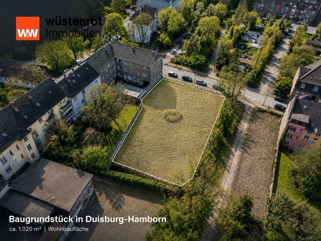 Grundstück zum Kauf 99.000 € 1.020 m² Grundstück Marxloh Duisburg 47169
