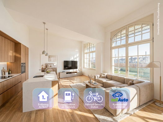 Wohnung zur Miete - Erstbezug 837 € 3 Zimmer 76 m² 1. Geschoss frei ab 01.09.2026 Straße der Nationen 78 Zentrum Chemnitz 09111