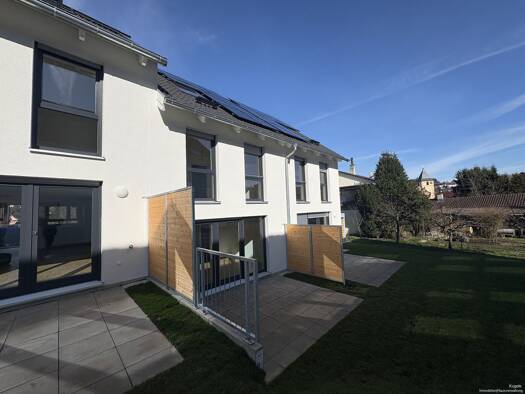 Reihenendhaus zur Miete - Erstbezug 1.800 € 4 Zimmer 120 m² 115 m² Grundstück Pforzheimer Straße 29 Eisingen 75239