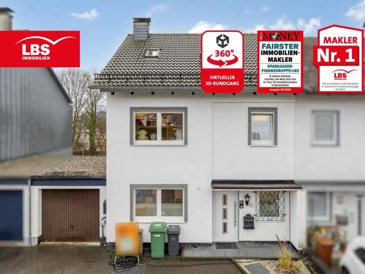 Doppelhaushälfte zum Kauf provisionsfrei 366.000 € 6 Zimmer 173 m² 344 m² Grundstück Piepersloh Lüdenscheid 58515