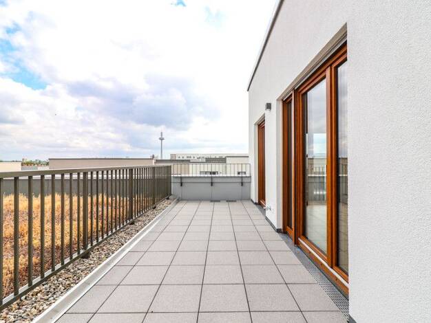Penthouse zur Miete - Erstbezug 2.197 € 4 Zimmer 113,8 m² 6. Geschoss frei ab 01.09.2025 Rödelheimer Landstraße 9a Bockenheim Frankfurt-Bockenheim 60487