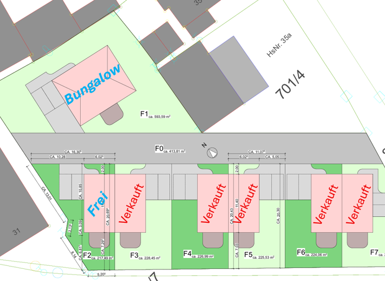 Bungalow zum Kauf 588.630 € 3 Zimmer 114 m² 698 m² Grundstück Siegelsdorf Veitsbronn 90587